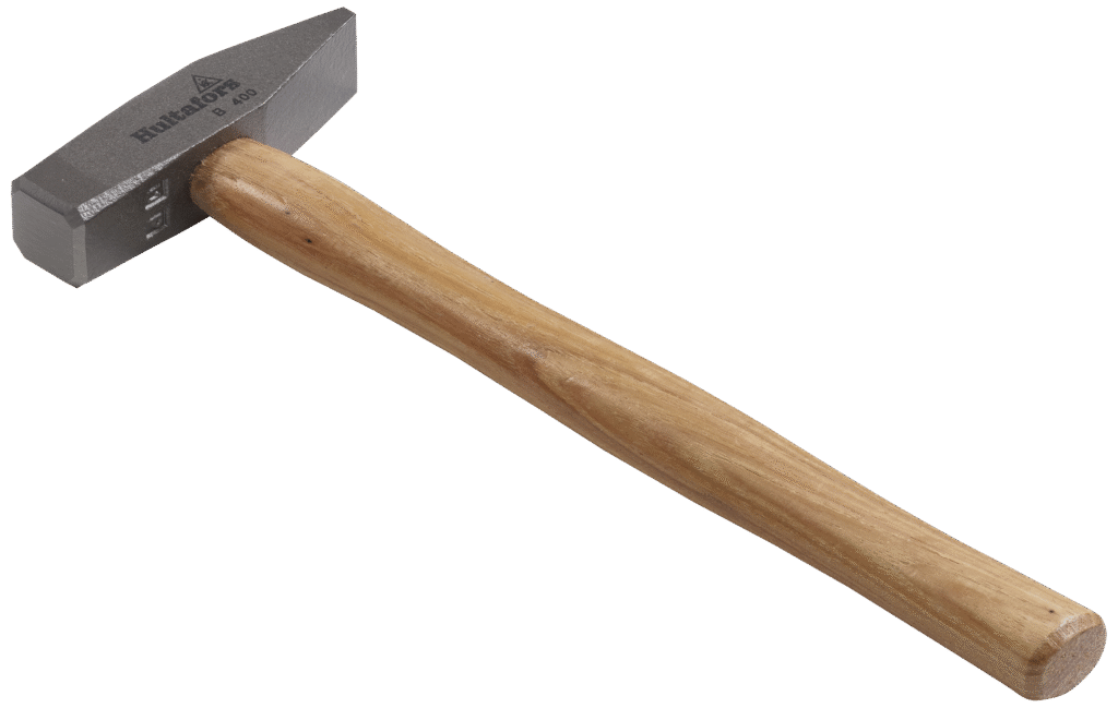 Bænkhammer B400 m/hickoryskaft, 400g