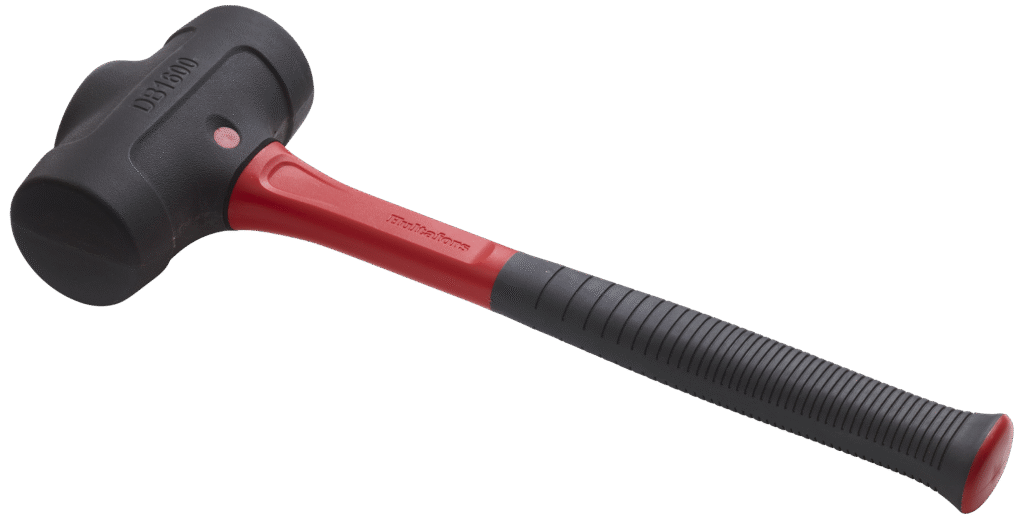 Dødslagshammer DB1600 m/blødt hoved, 1600g