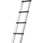 Telesteps Rescue teleskopstige sorte trin 3,5mtr