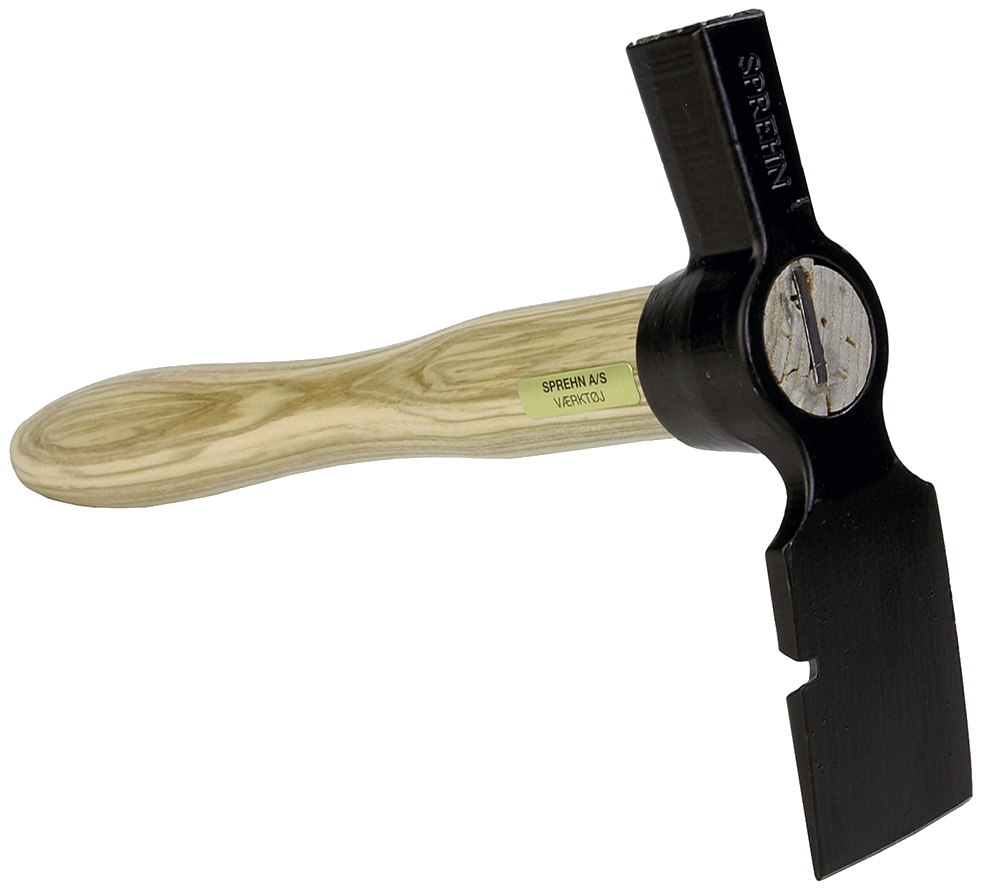 Sprehn murerhammer nr. 1 kort pen 600 g