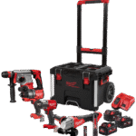 Powerpack 5 maskiner + 4 batterier M18 FPP4D-555T