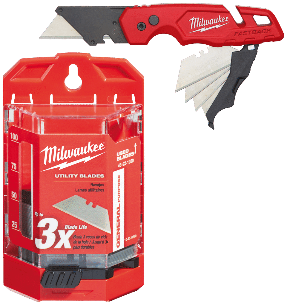 Sampak: Fastback folde-hobbykniv + 50 trapezblade