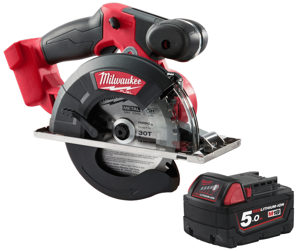 Sampak M18: Metalrundsav FMCS-0 + batteri B5