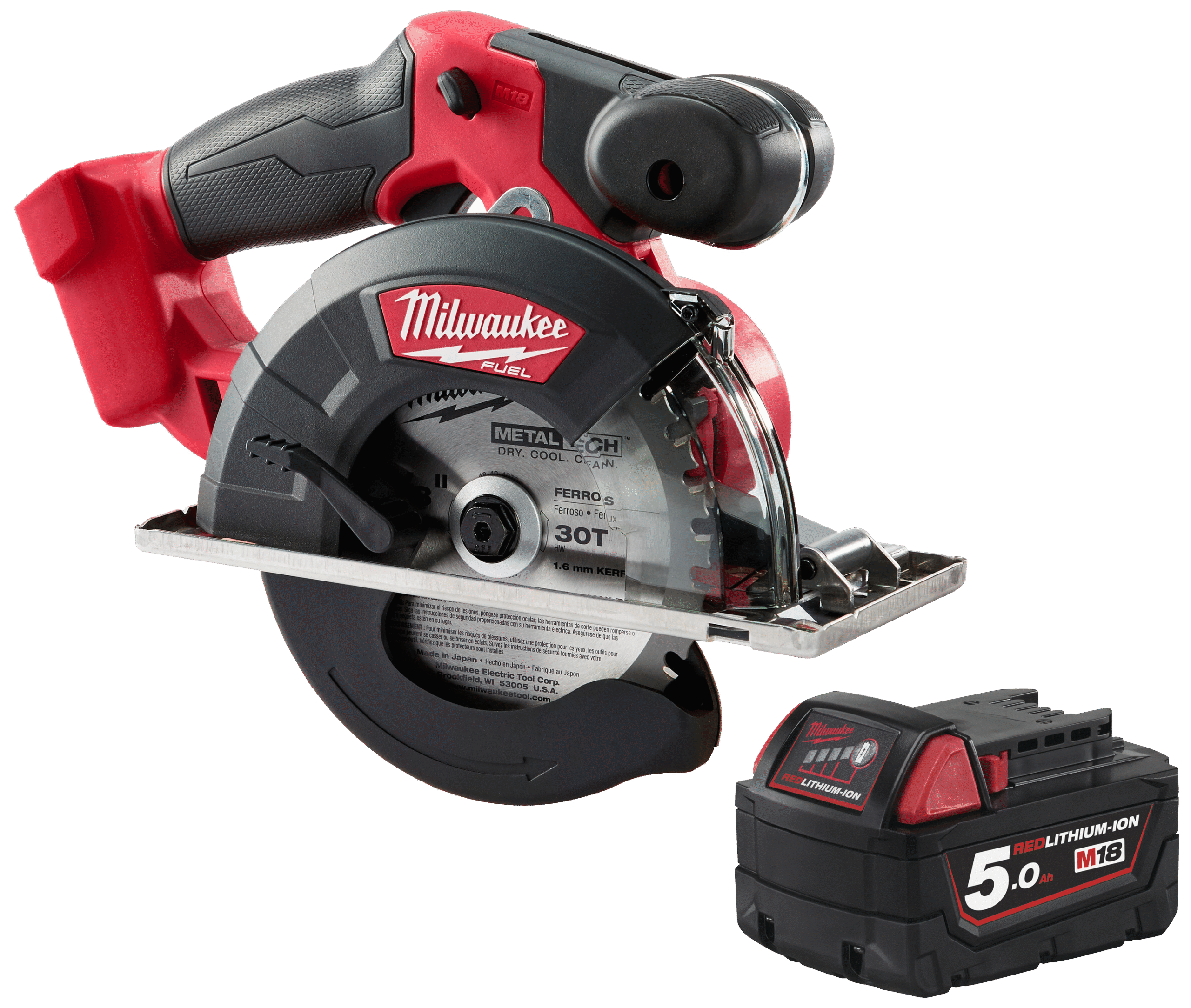 Sampak M18: Metalrundsav FMCS-0 + batteri B5