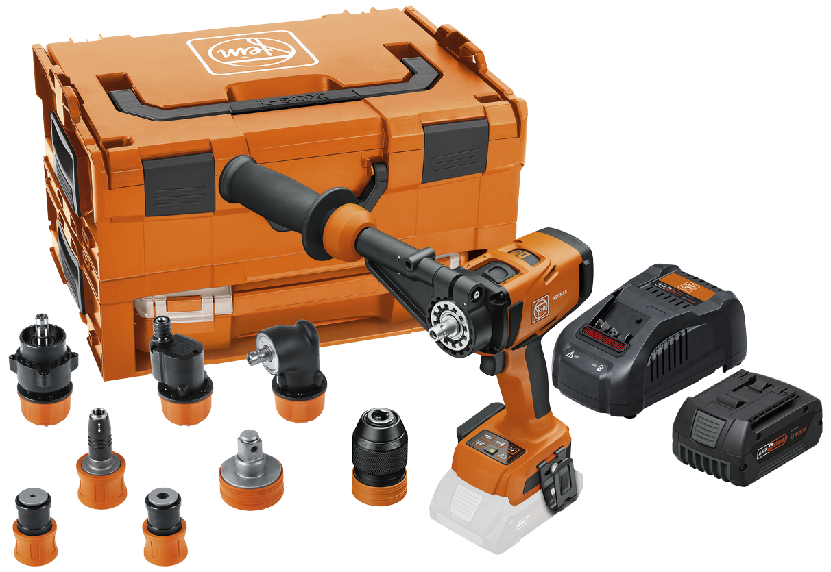 Fein bore-/skruem. ASCM18-4QM AS QI-sÃ¦t 1ÃÂ18V/5Ah