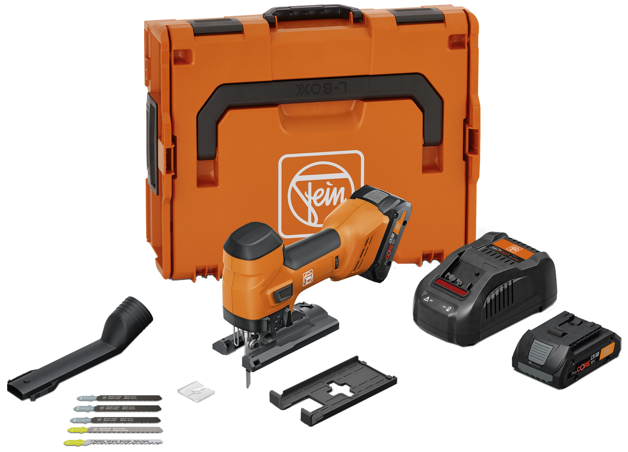 Fein stiksav F-IRON Jig 26 AS 2ÃÂ18V/4Ah