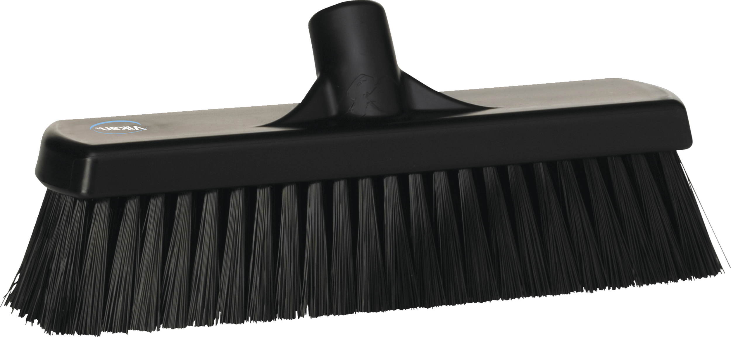 Gulvkost 7068, 300 mm, medium, sort