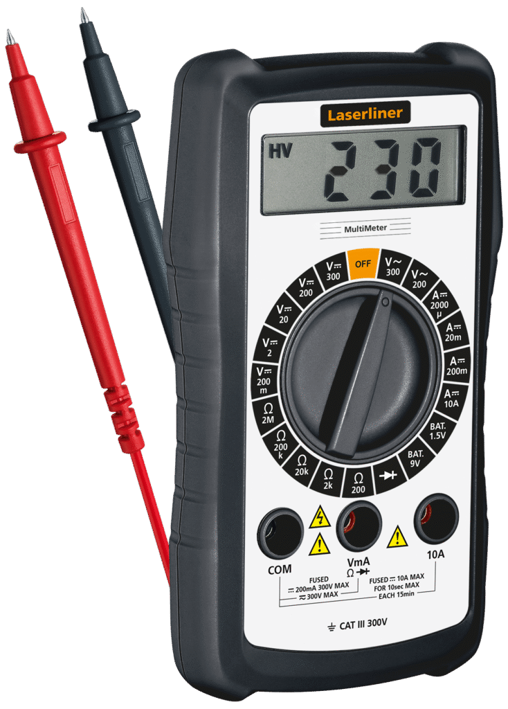 Laserliner MultiMeter universal t/hjem og hobby