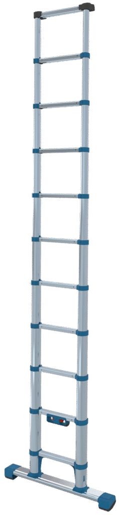 Teleskopstige CompactStep L 11 trin m/fod 3,23 mtr
