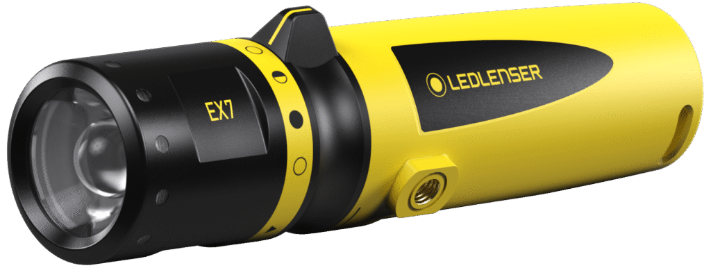 Ledlenser EX7 hÃ¥ndlygte ATEX zone 0, 200lumen 3ÃÂAA