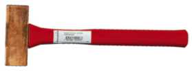 Kobberhammer CU 1000 glasfiberskaft, 1300 g