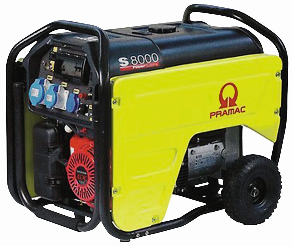 Generator S-8000 S (230V) AVR Honda benzin 7,2 kVa