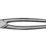 Erdi guldsmedesaks 180 mm lige