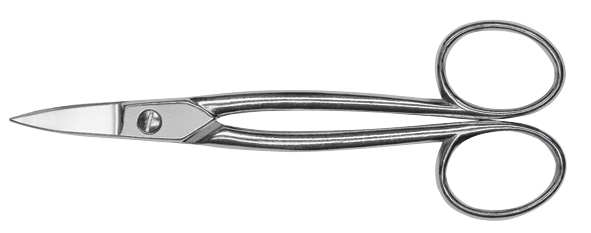 Erdi guldsmedesaks 180 mm lige