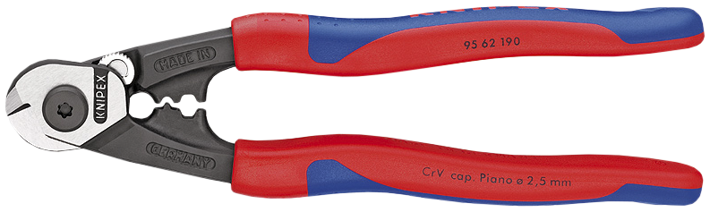 Stålwiresaks 95 62 190 max. ø7,0 mm