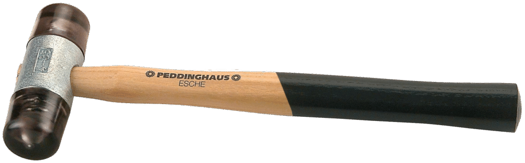 Plasthammer askeskaft røgfarvet nr. 2 27mm