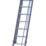 Hejsestige 2-delt 2ÃÂ24 trin 12,20 mtr