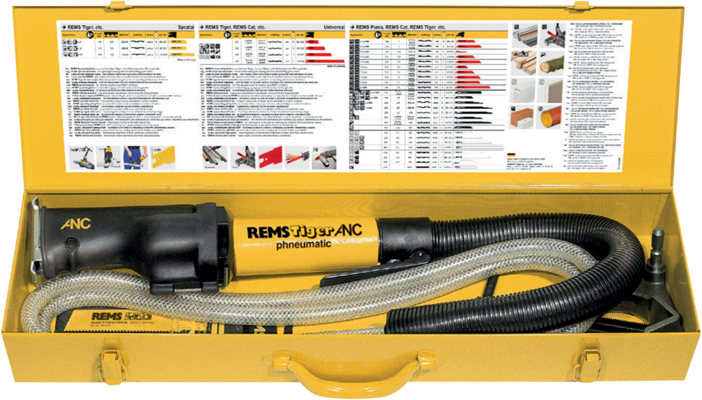 REMS rør-bajonetsav sæt Tiger Pneumatic