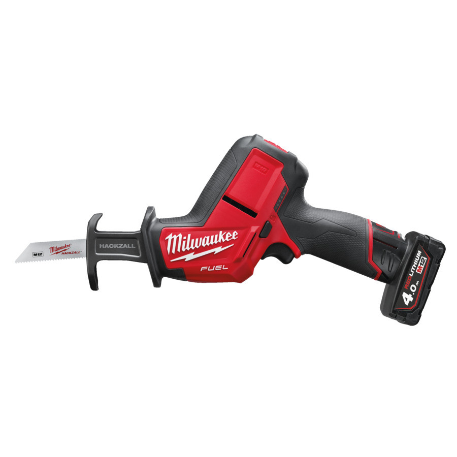 Milwaukee M12 CHZ-402C Fuel Bajonetsav Inkl. batterier og lader (4933446950)