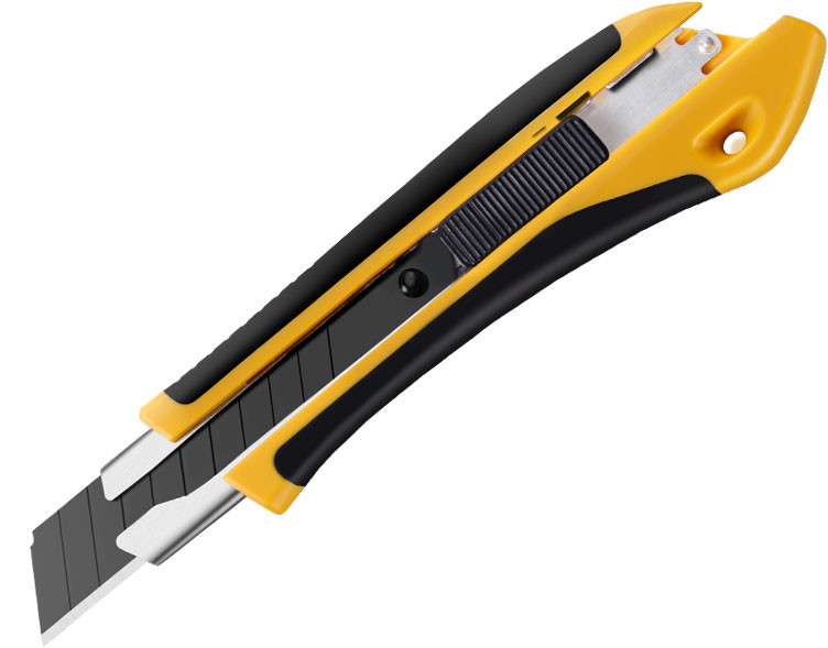 BATO Kniv bræk-af 18 mm B-CLA Soft Grip (6158)