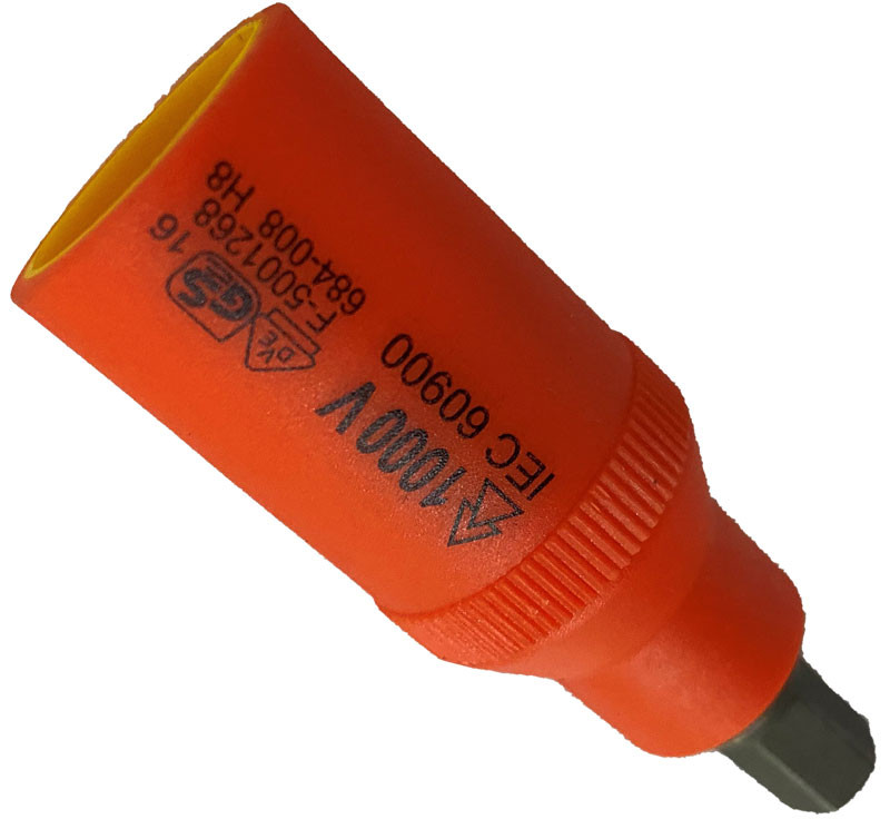 BATO VDE 1000V Stifttop kort 1/2″ x 5mm. 6kt (14315)