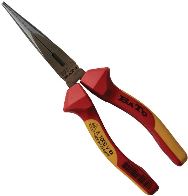 BATO VDE 1000V Spidstang lige 2K 200mm (72232)