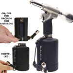 BATO Heavy-Duty Luftnitteapparat 4,0-6,4 mm. Med vacuum system. (60231)