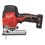 Milwaukee M12 JS-402B Stiksav Inkl. batterier og lader (4933441700)