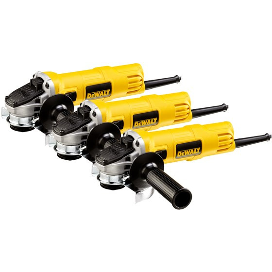 DeWALT 125MM 800W Vinkelsliber kit 3 x DWE4057 (DWE4057TRI-QS)