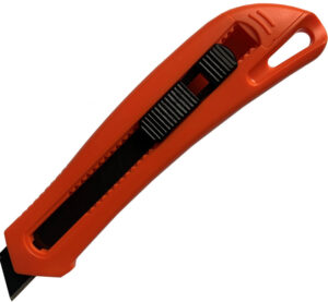 BATO Kniv brÃ¦k-af 18mm. Plast. (6149)