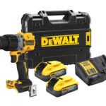 DeWALT 18V XR slagboremaskine inkl. 2 x5 ,0 Ah Powerstack batteri og lader +TSTAK