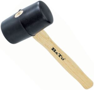 BATO Gummihammer 300 gr. 45mm. TrÃ¦skaft