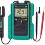 Kewmate 2001  –  Multimeter med 100A AC/DC Ã¥ben strÃ¸mtang