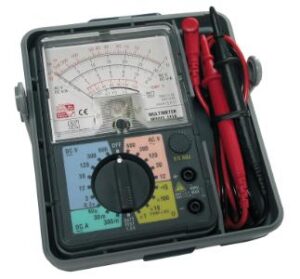 Kyoritsu 1110  –  Analogt multimeter IEC 61010-1 KAT III, 300V