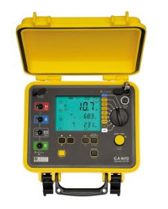 CA 6472 – Multifunktions jordmodstandsanalysator (Pylontester)