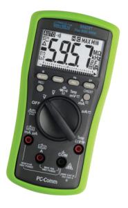Elma BM257s  –  Kategori IV Sand RMS multimeter med Auto Check og temperaturmÃ¥ling