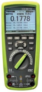 Elma 6700 – Sand RMS multimeter, IP67 og indbygget datalogger