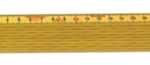 Tommestok glasfiber G61-1-6 GU mm/tomme, 1 m og 6 led