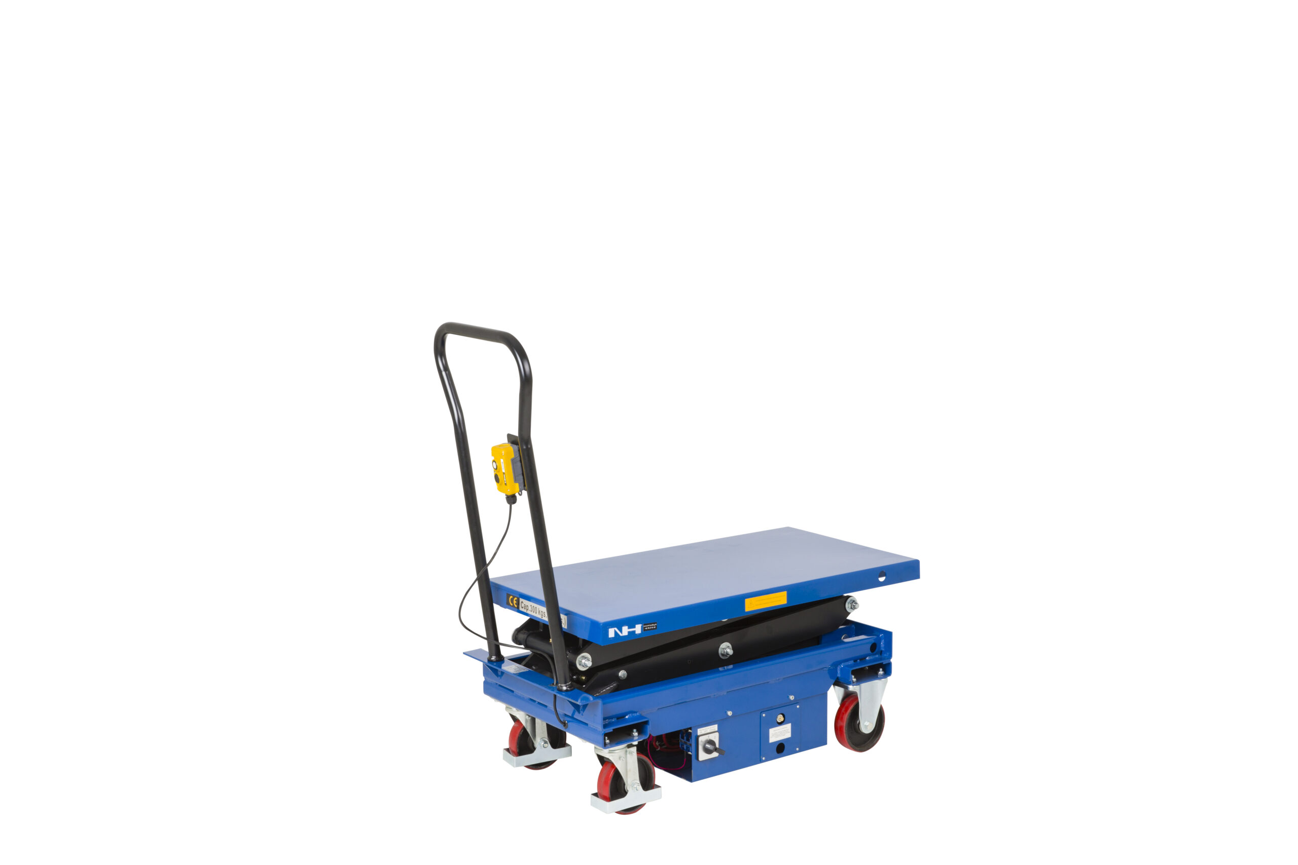 LBH300E – LÃ¸ftevogn, elektrisk, dobb. saks – 300 kg.