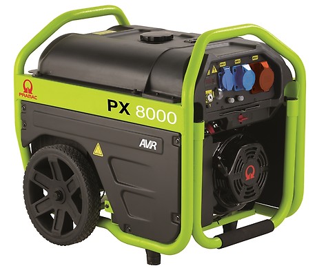 Pramac Generator PX8000T 400v. med el-start