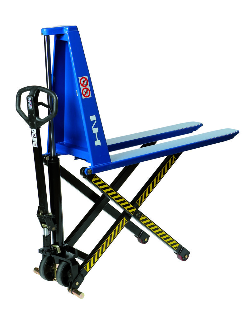 SLX1000 – Højtløftende pallevogn, manuel, enkel stempel – 1000 kg.