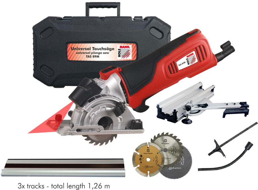 Holzmann Universal dyk-rundsav TAS89M – 600W