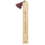 Designworks Ink Ruler Gold Measure – Lineal