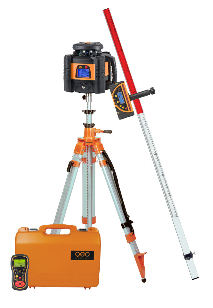 Rotationslaser FL 155 H-G m/FR 77 komplet