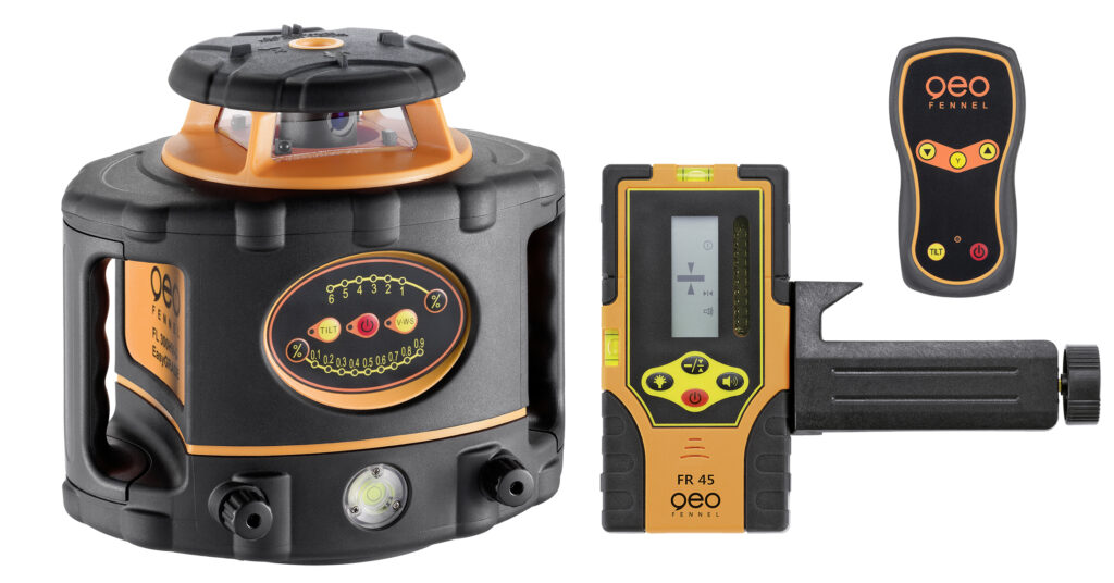 Rotationslaser FL300 HV-G m/FR 45