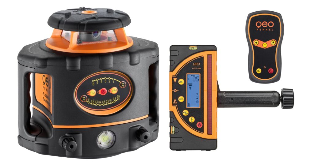Rotationslaser FL300 HV-G m/FR 77