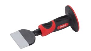 Mejsel 100 mm bred med hÃ¥ndbeskytter