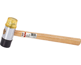 Opretterhammer Ã 40 mm, plast/gummi