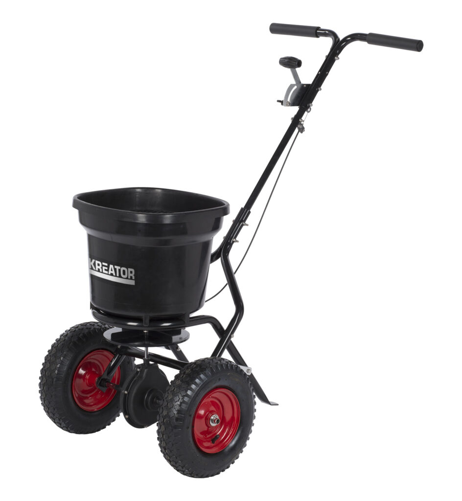 Salt og gødnings rotationsspreder 23 kg.