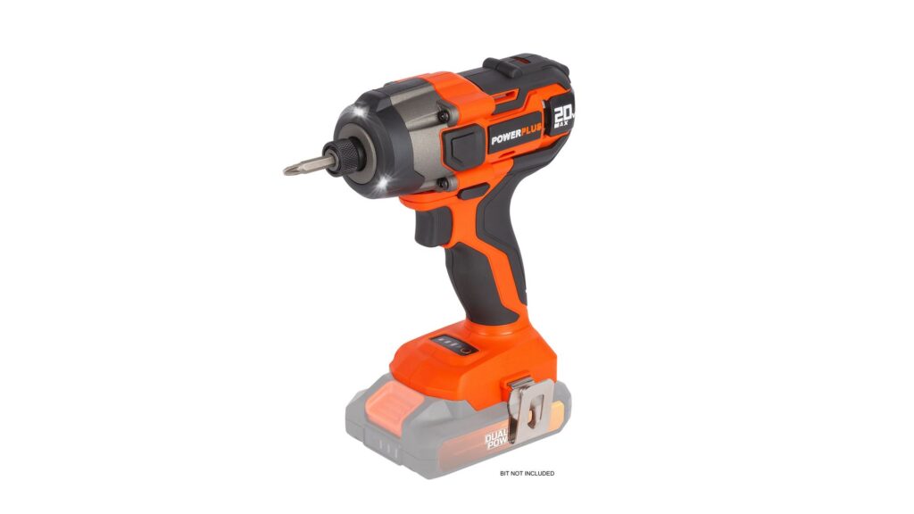 SlagskruetrÃ¦kker 1/4” 180 nM 20 V UDEN